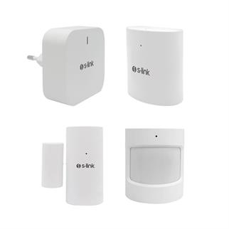 S-link SL-ZS01 Zigbee Sensör Seti 1 Gateway ve 3 Parça Sensör Zigbee TUYA Uyumlu