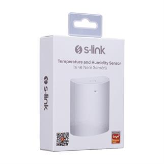 S-link SL-ZS04 Zigbee Sensör Sıcaklık ve Nem Sensörü Zigbee TUYA Uyumlu