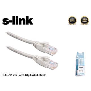 S-link SLX-291 2m Patch Utp CAT5E Patch Kablo