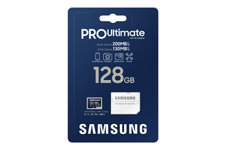 SAMSUNG 128GB PRO Ultimate T9 MB-MH128T/WW MicroSDXC Hafıza Kartı (Adaptörlü)