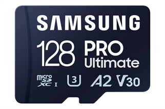 SAMSUNG 128GB PRO Ultimate T9 MB-MH128T/WW MicroSDXC Hafıza Kartı (Adaptörlü)