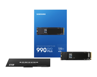 SAMSUNG 4TB 990 EVO PLUS MZ-V9S4T0BW 7250- 6300MB/s M2 NVME GEN4 Disk