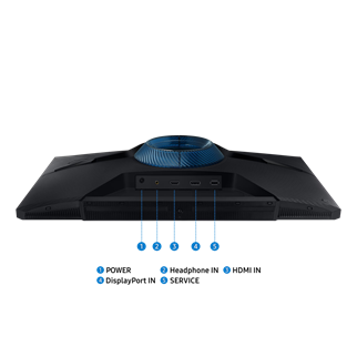 SAMSUNG LS24DG302EUXUF, Odyssey, 24