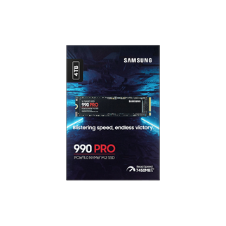 SAMSUNG MZ-V9P4T0BW, 990 PRO, 4TB, 7450/6900, Gen4, NVMe PCIe M.2 2280, SSD (Türkiye Distribütörü Garantili)