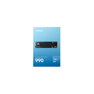 SAMSUNG MZ-V9V2T0BW, 990 , 2TB, 7150/6450, Gen4, NVMe PCIe M.2 2280, SSD (Türkiye Distribütörü Garantili)