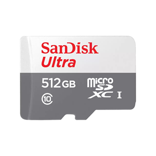 SANDISK 512GB ULTRA SDSQUNR-512G-GN3MN 100MB/s MicroSD Hafıza Kartı