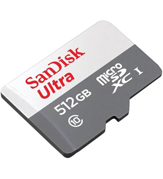 SANDISK 512GB ULTRA SDSQUNR-512G-GN3MN 100MB/s MicroSD Hafıza Kartı