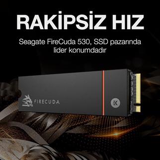 SEAGATE 2TB FIRECUDA 530 ZP2000GM3A023 7300-6900MB/s M2 NVME GEN4 DİSK SOĞUTUCULU