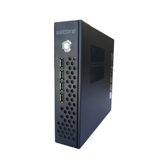 SECLIFE CORE I3 4130 - 8GB DDR3 - 128GB SSD - FDOS Mini PC Siyah / MP-408