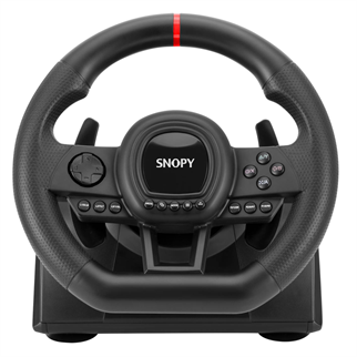 SNOPY V30 ONLY PC, Direksiyon, Pedal, Titreşimli, Gaming Oyuncu Direksiyonu