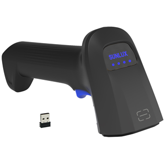 SUNLUX RW10, EL Tipi, Cmos, Kablosuz, Wi-Fi,  Bluetooth, USB Bağlantı (Dongle), 2D Karekod, Barkod Okuyucu