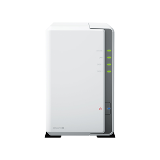 SYNOLOGY 2diskli Realtek QC-1GB RAM-Gigabit Nas Server DS223J