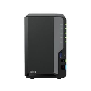 SYNOLOGY DS225 PLUS CELERON QC- 2GB RAM- 2-diskli Nas Server (Disksiz)