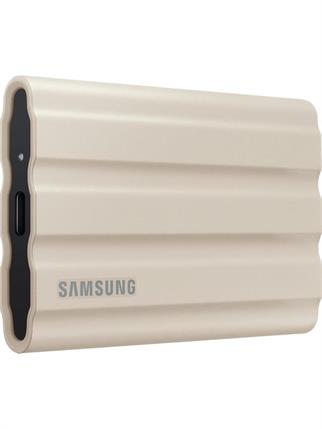 Samsung 2TB T7 Shield Usb 3.2 (Okuma 1050MB - Yazma 1000MB) Bej Taşınabilir SSD Disk MU-PE2T0K-WW