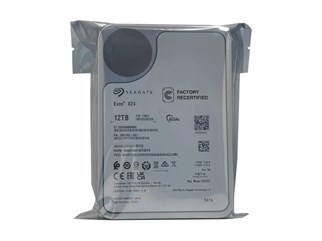 Seagate 12TB Exos X24 ST12000NM000H 7200RPM 3.5in SATA 6.0Gb-s Enterprise Harddisk (İthalat)