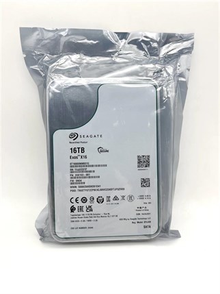 Seagate 16TB ST16000NM001G Exos X16 3.5 256M Enterprise SATA Harddisk (Boğaziçi Garantili)