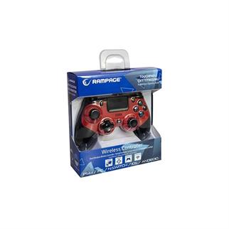 Snopy Rampage SG-RPS4 PLUS Kırmızı Bluetooth Çift Titreşimli PS4-Gamepad Joypad