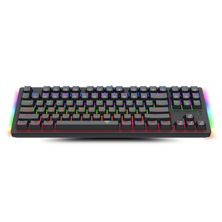 T-DAGGER BALI, T-TGK311-BL, USB Kablolu, Türkçe Q,  Rainbow Backlight, Blue Mekanik Switch, 87 Tuşlu, Gaming Klavye