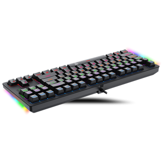 T-DAGGER BALI, T-TGK311-BL, USB Kablolu, Türkçe Q,  Rainbow Backlight, Blue Mekanik Switch, 87 Tuşlu, Gaming Klavye