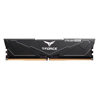 TEAM 16GB DDR5 6000MHZ CL38 PC RAM T-FORCE VULCAN BLACK FLBD516G6000HC38G01