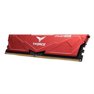 TEAM 16GB DDR5 6000MHZ CL38 PC RAM T-FORCE VULCAN RED FLRD516G6000HC38G01