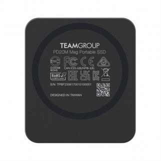 TEAM 1TB MAG PORTABLE PD20M TPSEG2001T0C108 USB 3.2 SSD HARİCİ DİSK GRI