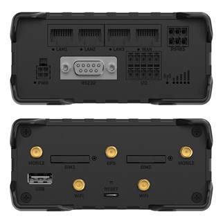 TELTONİKA RUT906 150MBPS 4 PORT 3XLAN/1XWAN RS232, RS485 2 ANTEN 802.11b/g/n (Wi-Fi 4) 4G LTE INDOOR 2 X SIM YUVASI ENDÜ