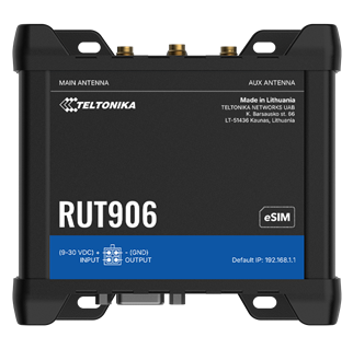 TELTONIKA RUT906 2.4GHZ EV Ofis Tipi  4G/5G LTE Router