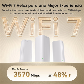 TENDA ME3 PRO 2P WIFI7 BE3600 Mesh Router 3lü paket