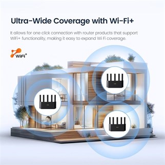 TENDA RX12L PRO AX3000 Dual Band EV Ofis Tipi Router