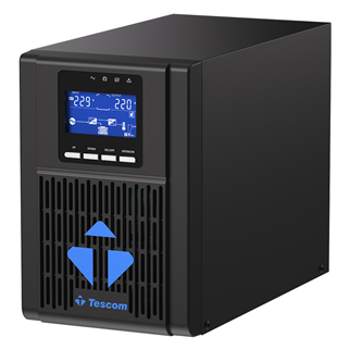 TESCOM NeoLine 1000, 1 KVA Online 1F/1F UPS,  (900040100) (2x9A Akü)