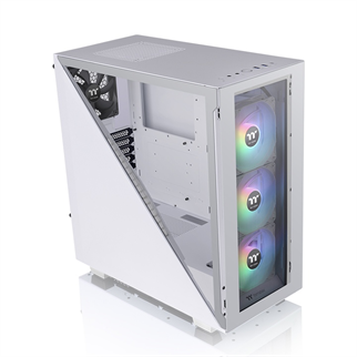 THERMALATE DIVIDER 300 TG CA-1S2-00M6WN-01 4-ARGB Fanlı Gaming Mid-Tower PC Kasası Beyaz