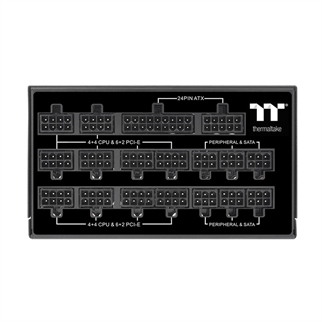 THERMALTAKE 1550W 80+ TITANIUM Toughpower TF1  PS-TPD-1550FNFATE-1 Tam Modüler Power Supply