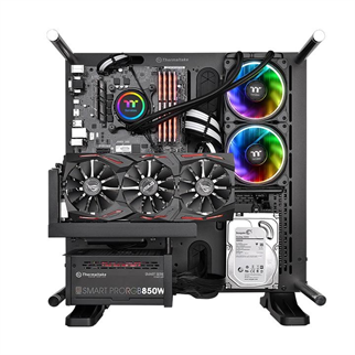 THERMALTAKE 240MM FLOE RIING PLUS CL-W157-PL12SW-A RGB AM4-2066p Sıvı Soğutmalı İşlemci Fanı