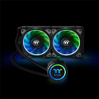 THERMALTAKE 240MM FLOE RIING PLUS CL-W157-PL12SW-A RGB AM4-2066p Sıvı Soğutmalı İşlemci Fanı