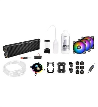 THERMALTAKE 360MM Pacific C360 DDC CL-W253-CU12SW-A ARGB Fanlı, Soft Tube, Custom Sıvı Soğutma Kiti (AM4, LGA2066)