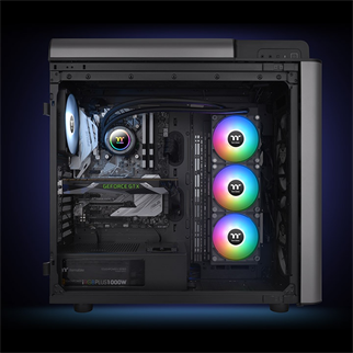 THERMALTAKE 420MM TH420 CL-W376-PL14SW-A ARGB AM5-1851p Sıvı Soğutmalı İşlemci Fanı