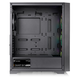 THERMALTAKE 650W 80+ BRONZE V290 TG CA-3Z7-65M1WE-00 3-ARGB FANLI Gaming Mid-Tower PC Kasası