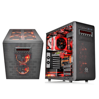 THERMALTAKE Commander F6 AC-024-BN1NAN-A1 RGB LCD Ekranlı Multi Fan Kontrol Ünitesi