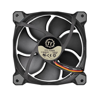 THERMALTAKE Riing CL-F038-PL12WT-A 120mm Beyaz Halka Ledli Titreşimsiz Kasa ve Radyatör Fanı