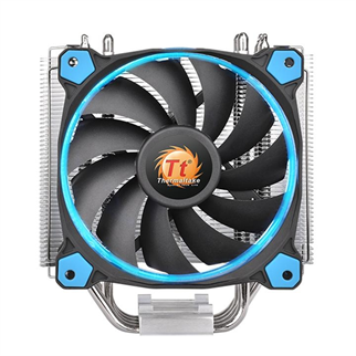 THERMALTAKE Riing Silent CL-P022-AL12BU-A Mavi Ledli AM4-2066p Hava Soğutmalı İşlemci Fanı 150w