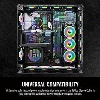 THERMALTAKE TtMod AC-050-CN6NAN-A3 Power Supply Sleeved Kablo Seti