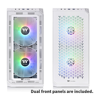 THERMALTAKE VIEW 300MX CA-1P6-00M6WN-00 2-20CM ARGB Fanlı Gaming Mid-Tower PC Kasası Beyaz