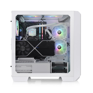 THERMALTAKE VIEW 300MX CA-1P6-00M6WN-00 2-20CM ARGB Fanlı Gaming Mid-Tower PC Kasası Beyaz