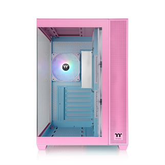 THERMALTAKE VIEW 380 CA-1Z2-00MAWN-00 4-ARGB Fanlı Gaming Mid-Tower PC Kasası Pembe