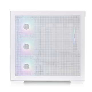 THERMALTAKE VIEW 380 TG Snow CA-1Z2-00M6WN-00 4-ARGB Fanlı Gaming Mid-Tower PC Kasası Beyaz