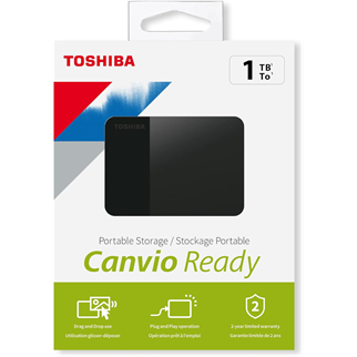 TOSHIBA HDTP310EK3AA, Canvio Ready, 1TB, 2.5