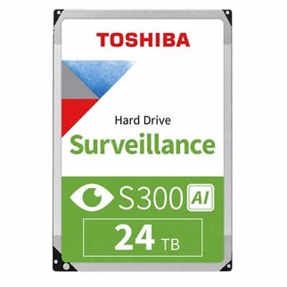 TOSHIBA S300 AI 24TB 7200RPM 1024MB SATA3 MG11ACA24TE-V GÜVENLİK HDD