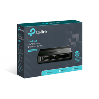 TP-LINK 16port  10/100 Yönetilemez Switch TL-SF1016D