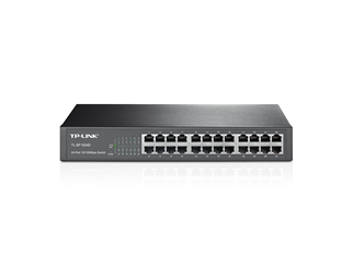 TP-LINK 24port 10/100 Yönetilemez Switch TL-SF1024D
